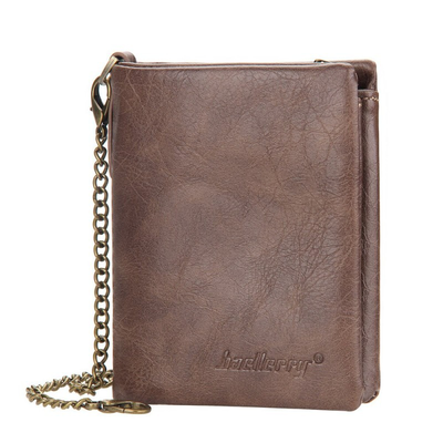 Elegant men's wallet baellerry d3232 black