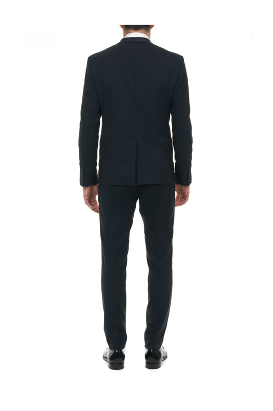 No name athens blue smoking suit-null