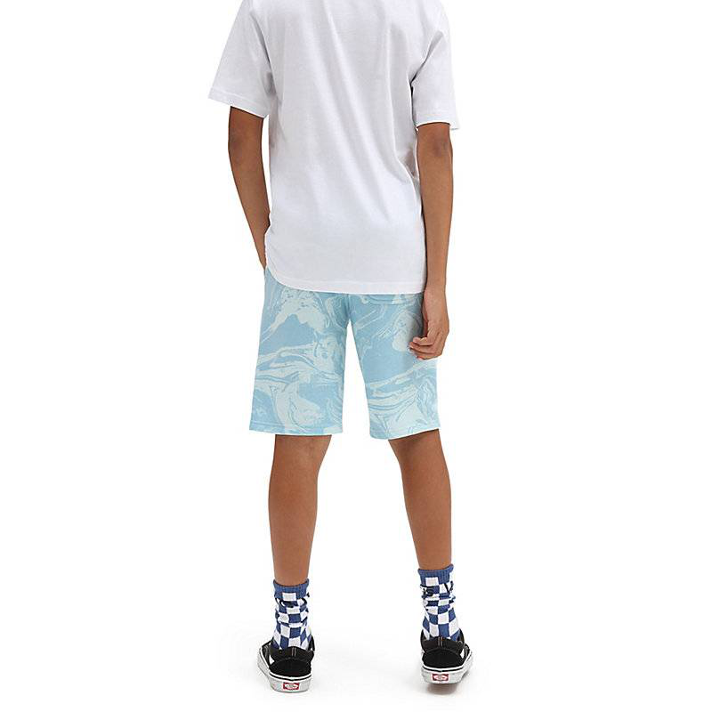 Kids marble fleece short-null