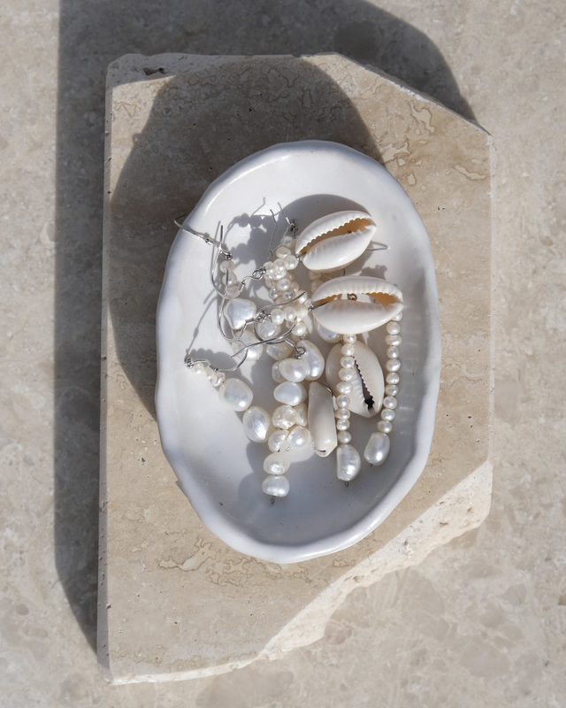 Ifni pearl earrings-null