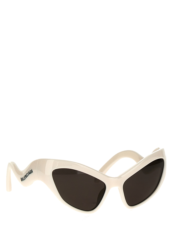 White nylon sunglasses-null