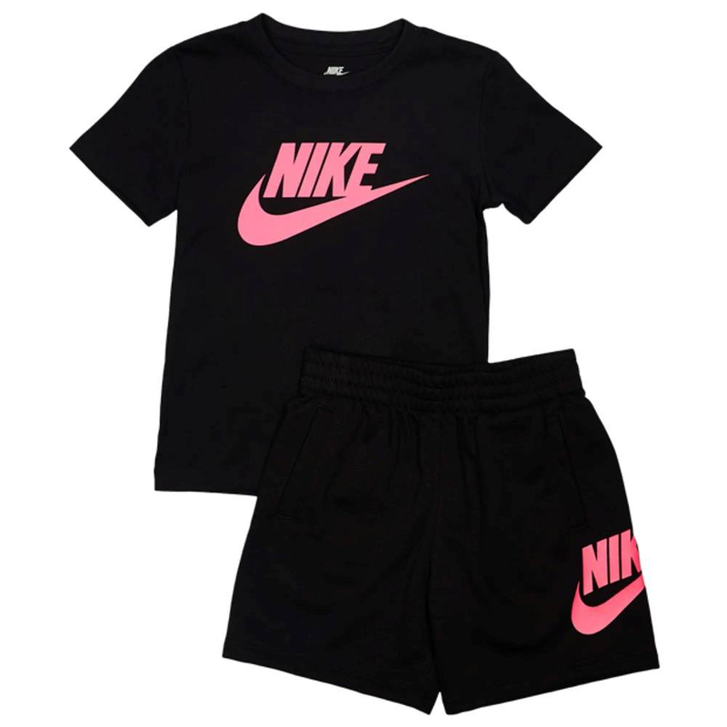 Nike little girls club tee & short set-null