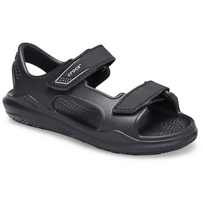 Crocs swiftwater expedition sandal kids, Black, medium