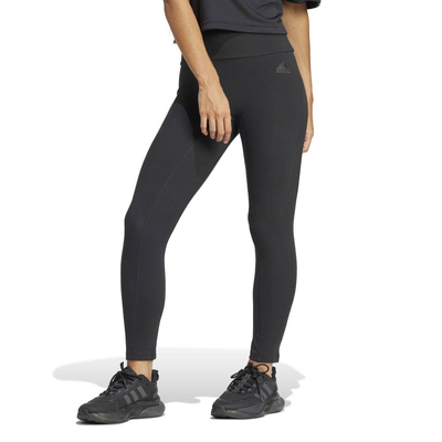 Women lng rib leg, Black, medium