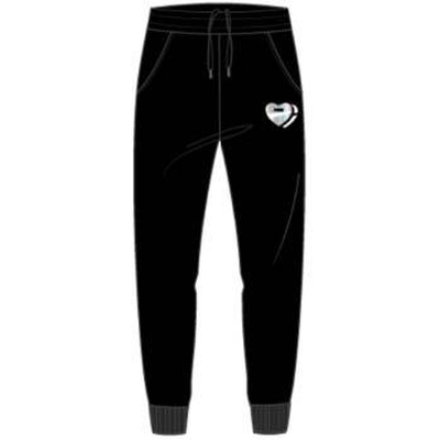 Alpha girls sweatpants, Black, medium