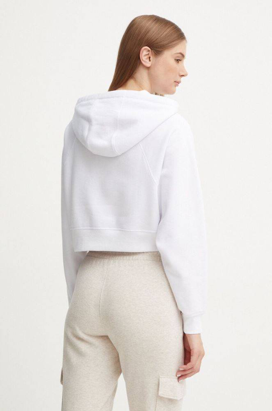 Camo sparkle logo crop hoodie-null