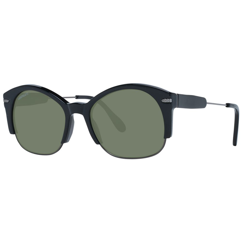 Black acetate & metal sunglasses-null