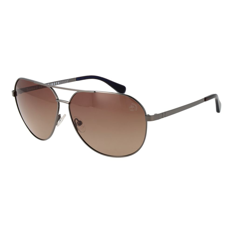 Gray metal sunglasses-null