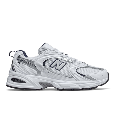 New balance unisex 530 - classics (mr530sg), White/blue, medium