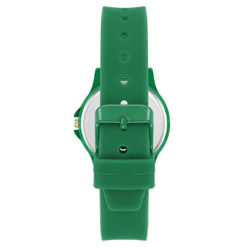 Bicolor synthetic bracelet watch-null