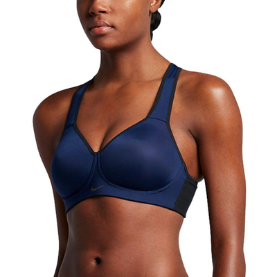 Women pro rival bra, Binary Blue, medium