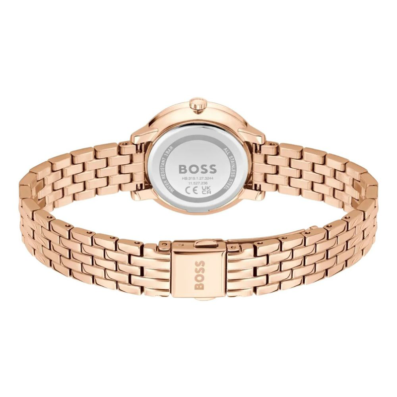 Multicolor stainless steel dress watch-null