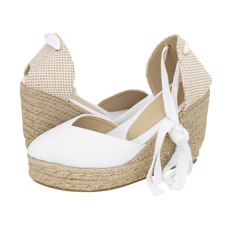 Miss nv espadrilles - white , 41-null