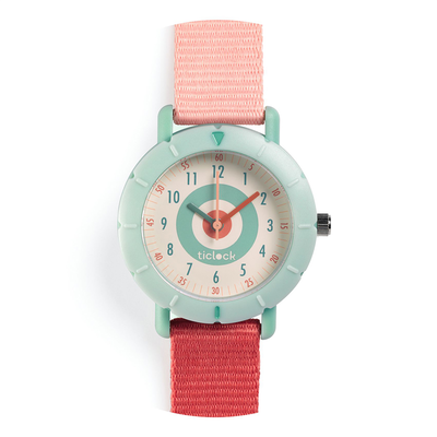 Pink target sports watch