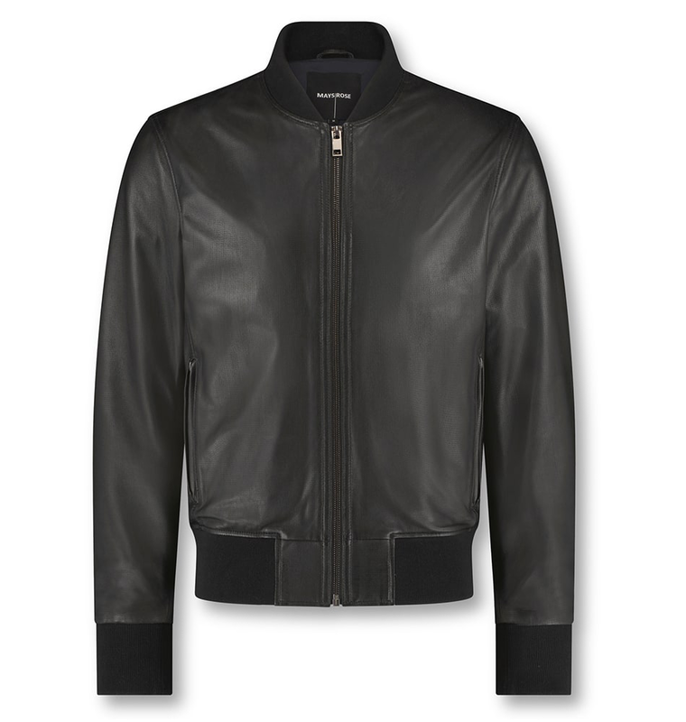 Mays & rose leather jacket image number null