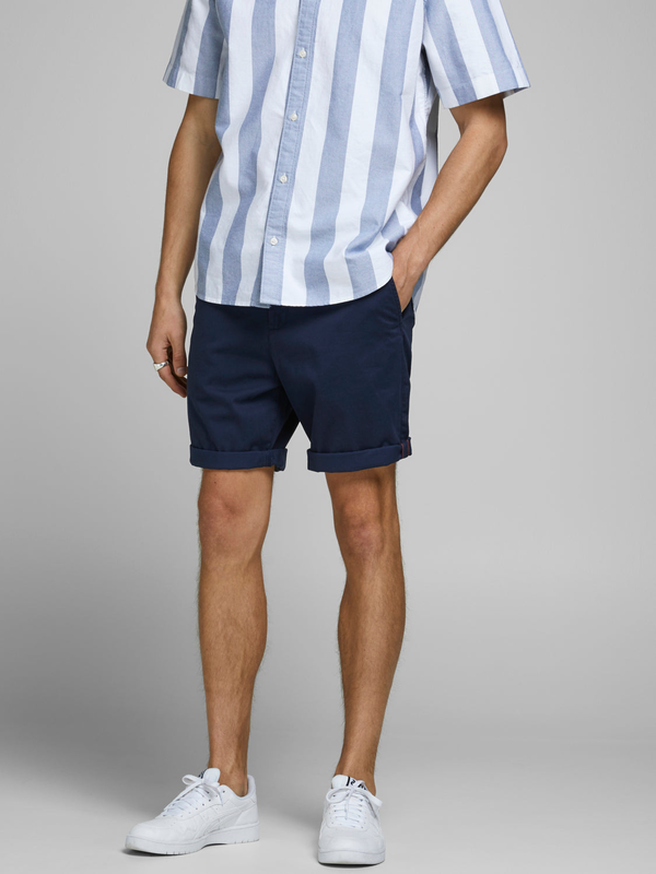 Jjibowie shorts - navy blazer-null