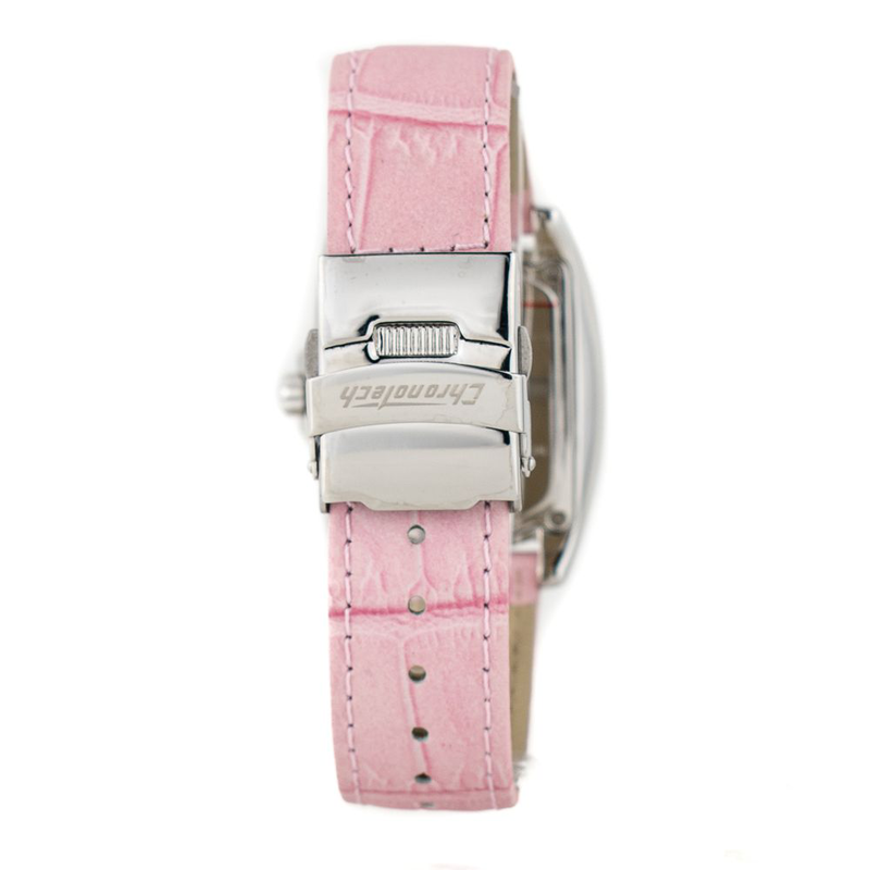 Multicolor leather dress watch-null