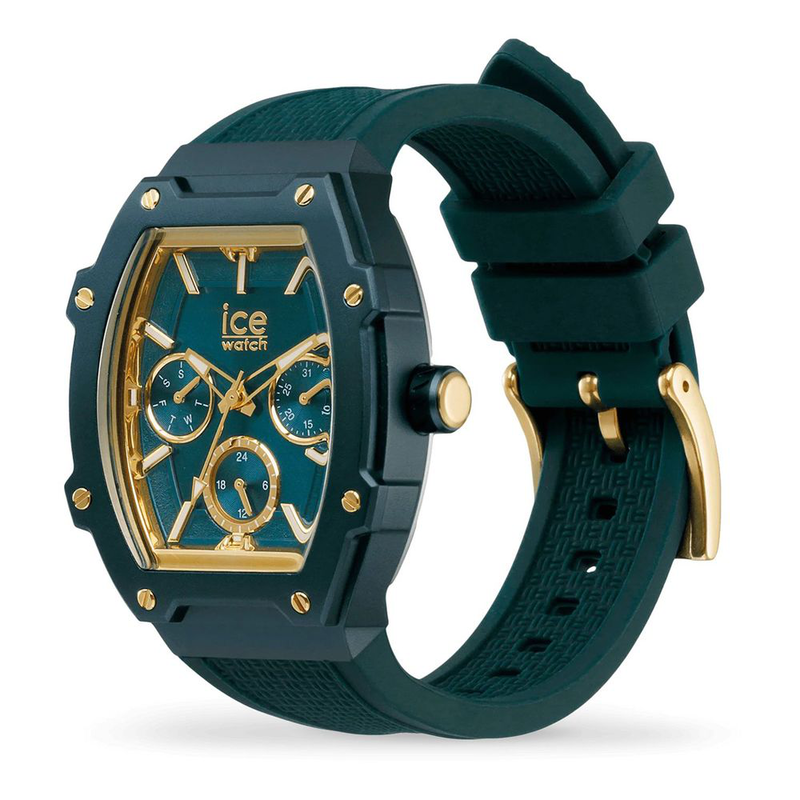 Bicolor synthetic sport watch-null