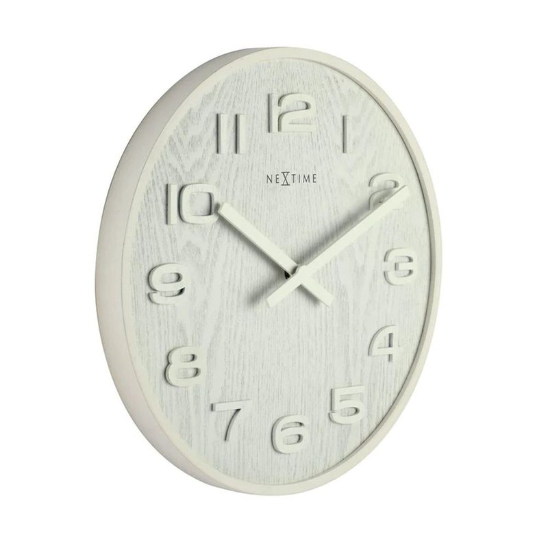 White wood dress watch-null
