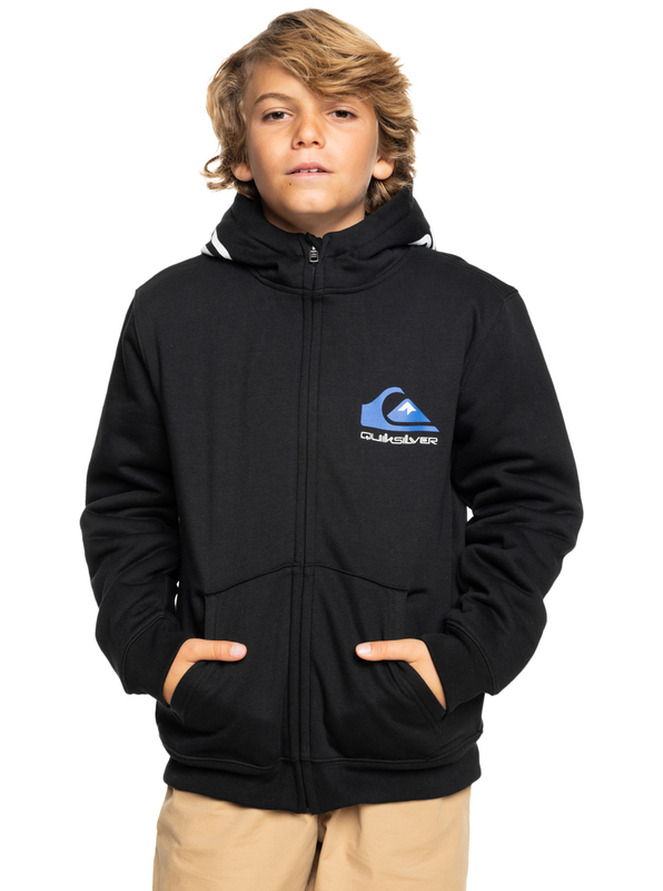Quiksilver kids boys best wave - zip-up hoodie for boys 8 --null