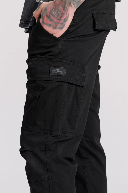 Funkybuddha cargo trousers-null