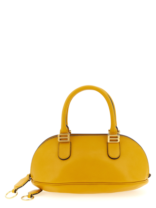 Bicolor calfskin handbag-null