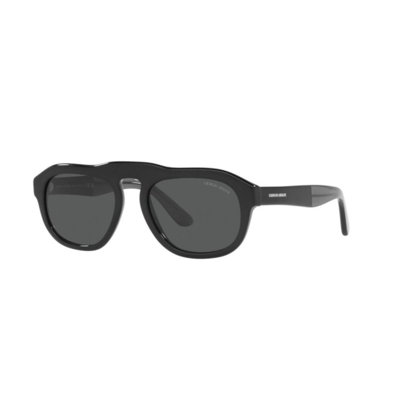 Black acetate sunglasses-null
