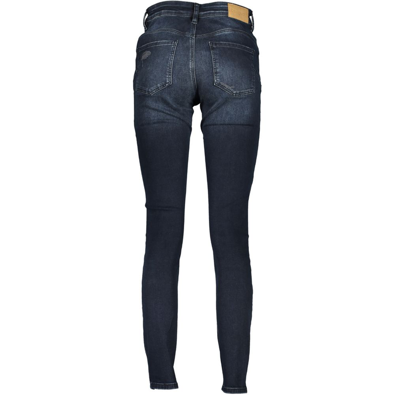 Blu cotton women's jeans-null