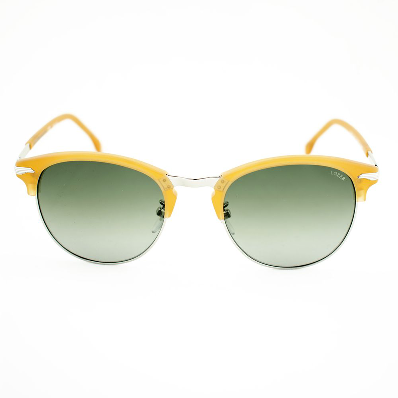 Brown metal sunglasses-null