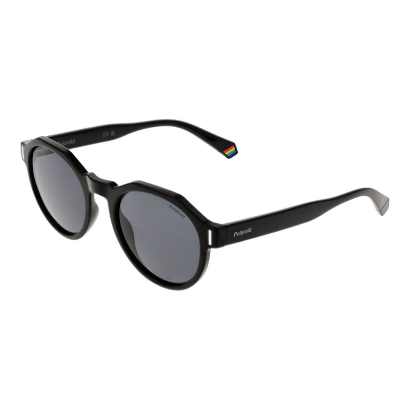 Black polycarbonate sunglasses-null