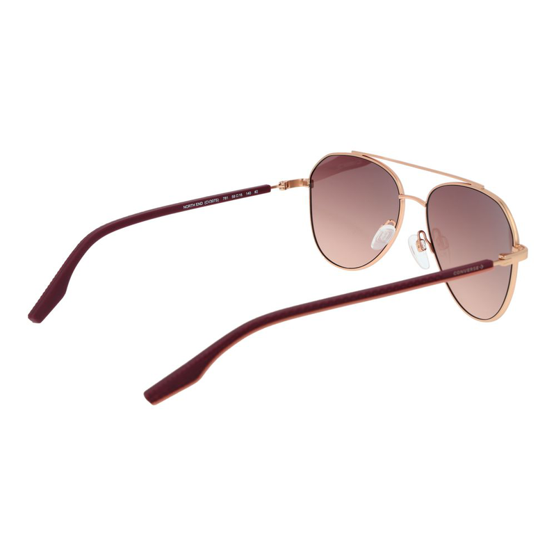 Rose gold rubber sunglasses-null