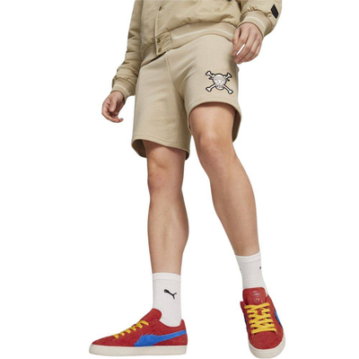 Puma x one piece shorts 7" tr, Beige, medium