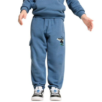 Puma x trolls cargo pants tr, Blue Horizon, medium