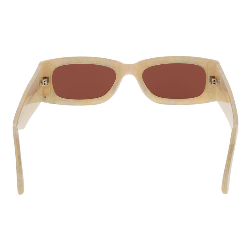 Beige plastic sunglasses-null