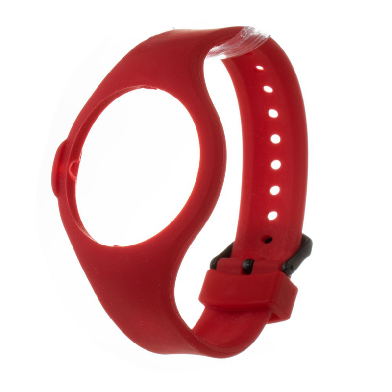 White synthetic sport watch-null