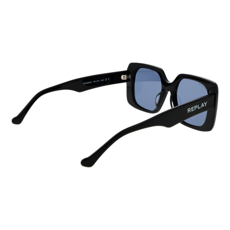 Black acetate sunglasses-null