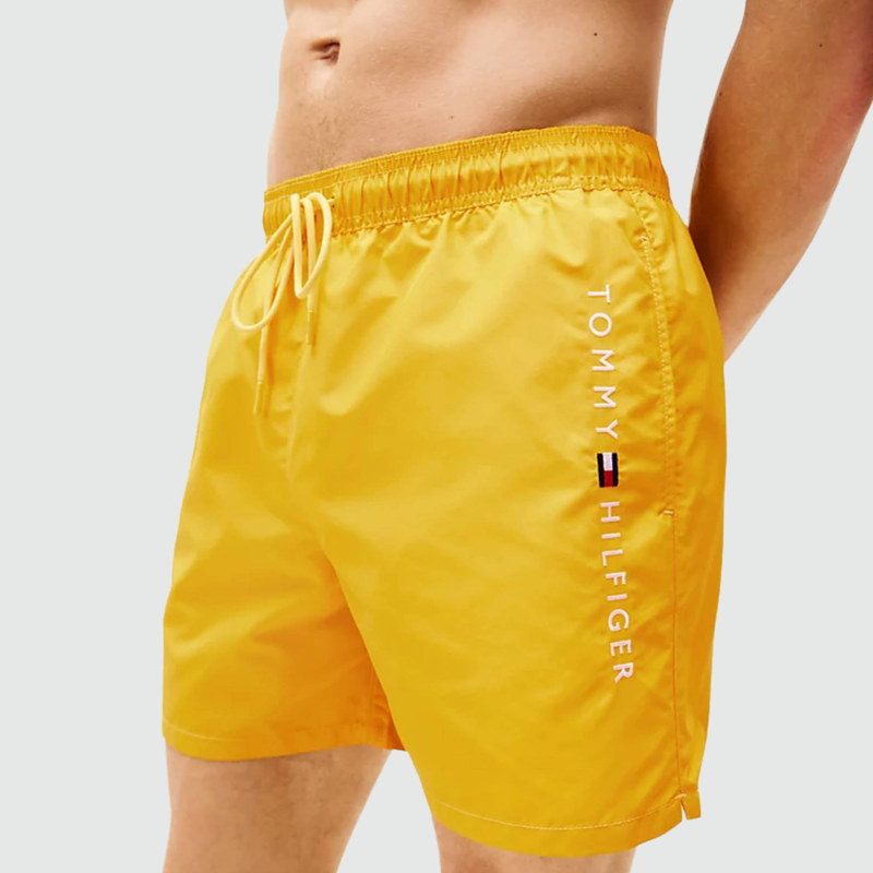 Medium drawstring swim short image number null