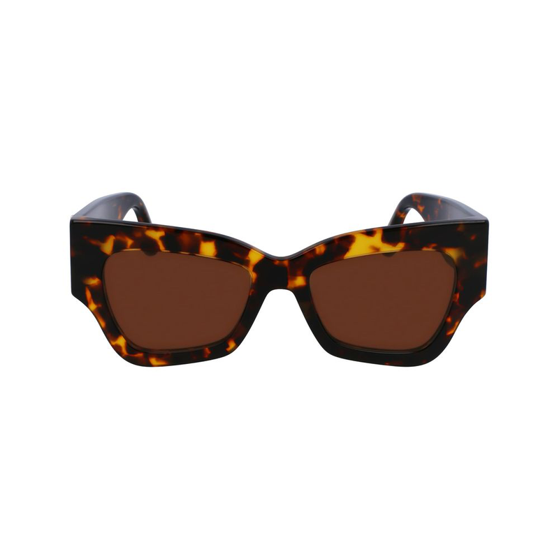 Brown acetate sunglasses-null