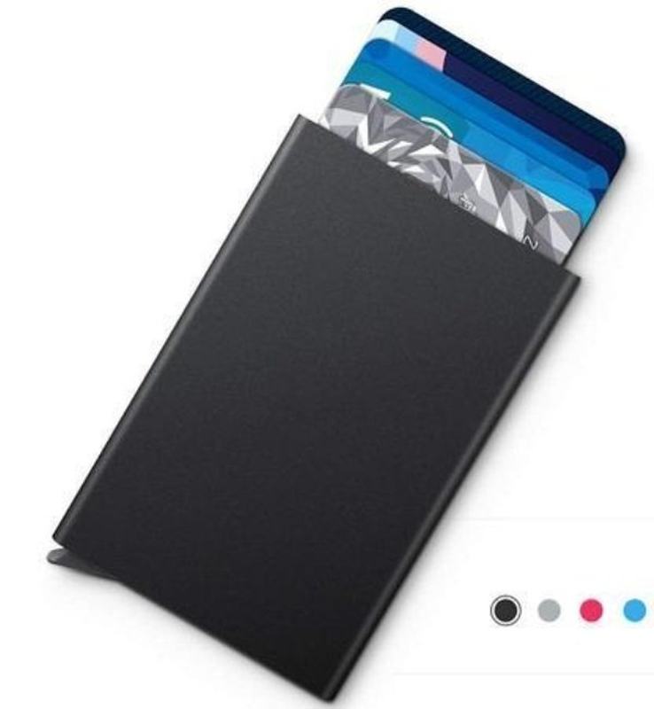 Product image: Μεταλλικό πορτοφόλι πιστωτικών καρτών rfid-null