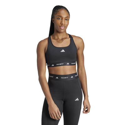 Techfit bra, Black, medium
