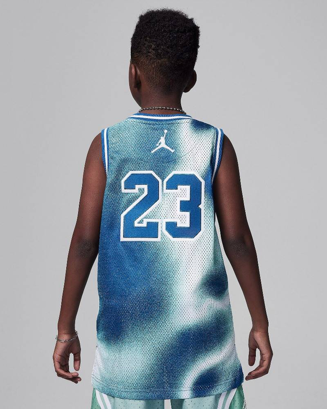 Nike jordan big kids jordan 23 aop jersey-null