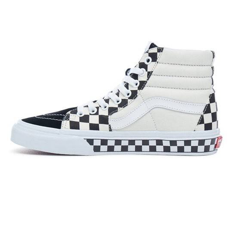 Vans sk8-hi checkered sidewalk image number null
