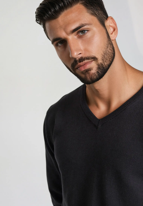 Funkybuddha knitwear v-neck-null