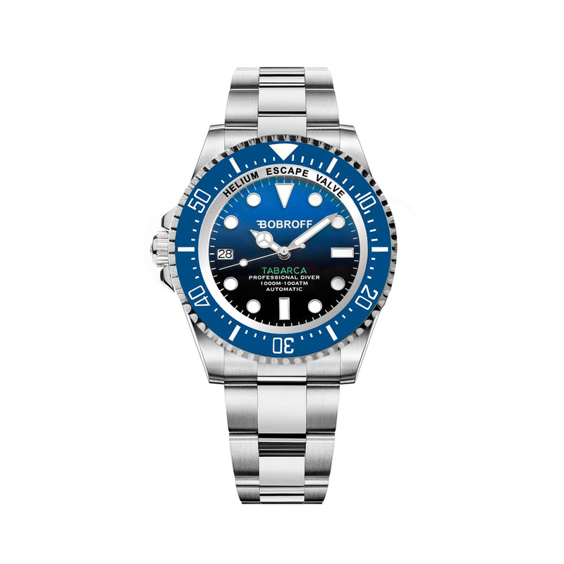 Silver stainless steel sport watch-null