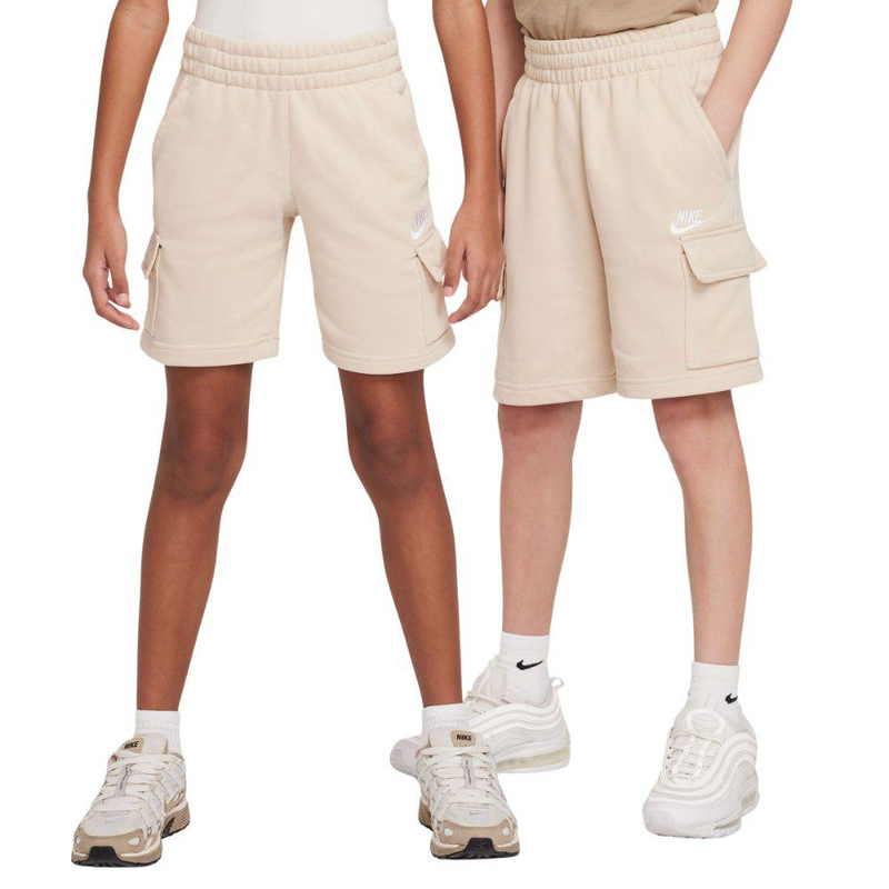 Kids nike sportswear french terry cargo short-null