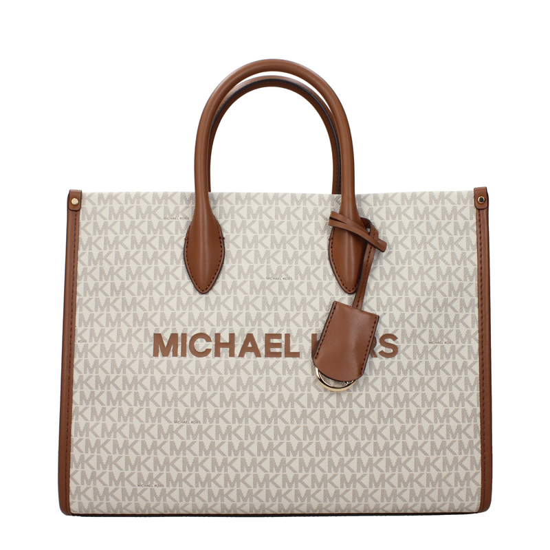 Beige fabric handbag-null