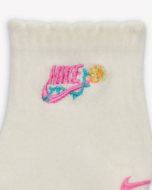 Product image: 3pk girls flowral sock-null