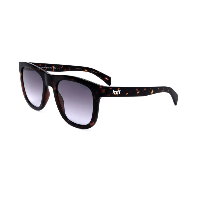 Blue resin sunglasses-null
