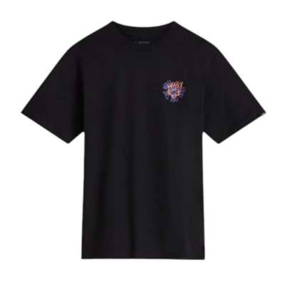 Boys vortex short sleeves t-shirt, Black, medium