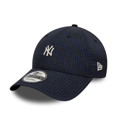 New era seersucker 9forty new york yankees, Navy, medium